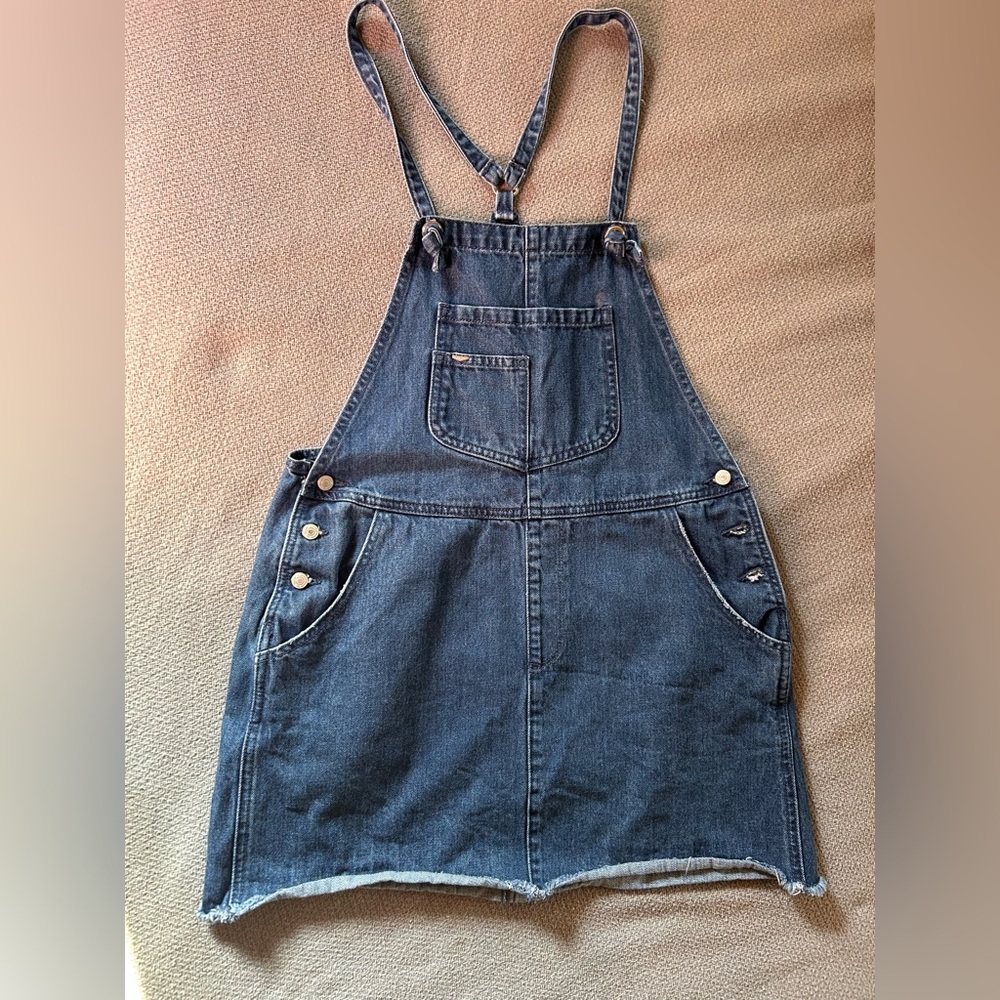 Denim Overall Dress